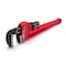 Steelman 18Inch HeavyDuty Cast Iron Straight Handle Pipe Wrench 60881 - alternate 1